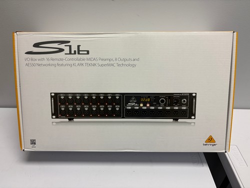 New behringer s16 - s16, 16