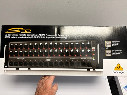 New behringer s32 32 - -,