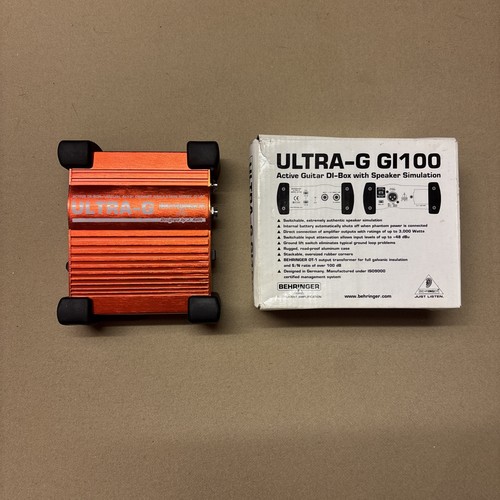 Behringer ultra gi100 - behringer,