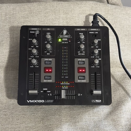 Behringer mixer 2ch - dj,